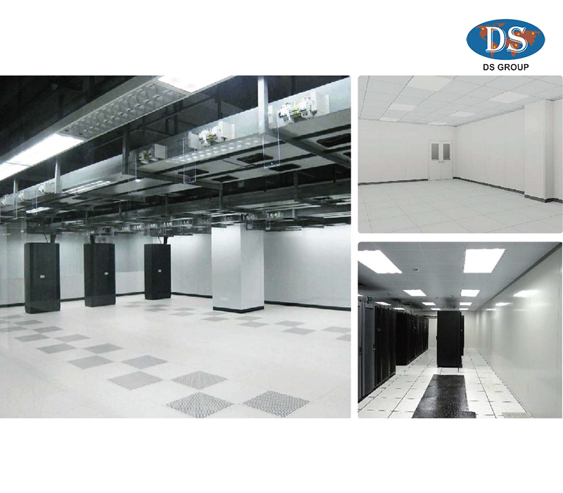 Chân tường dành cho phòng máy chủ